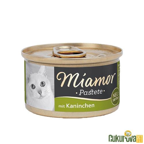 MIAMOR PASTETE TAVŞANLI YETİŞKİN KEDİ KONSERVESİ 85 GR