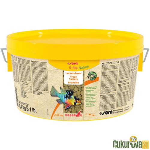 SERA O-NİP TABLET BALIK YEMİ 2150 TABLET / 2000 ML 