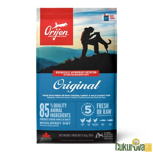 ORIJEN ORIGINAL KÖPEK MAMASI 11.4 KG