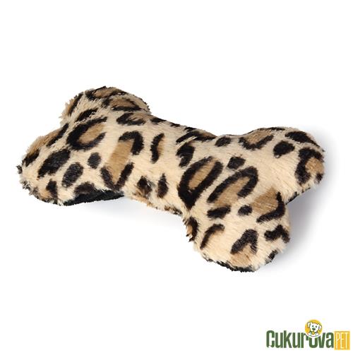 KARLIE LEOPARD BONE PELUŞ KÖPEK OYUNCAĞI 20 CM