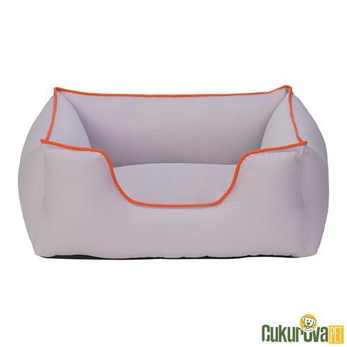 PET COMFORT ALPHA A. GRİ KEDİ & KÖPEK YATAĞI S - 60 x 50 CM