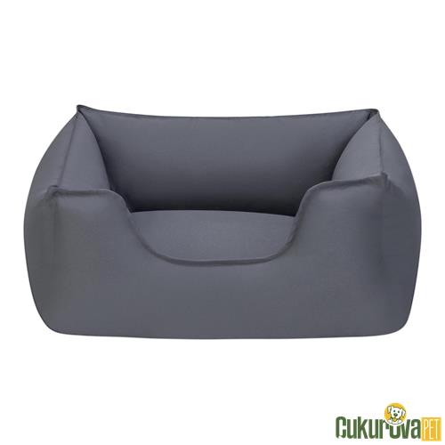 PET COMFORT ALPHA ANTRASİT KEDİ & KÖPEK YATAĞI S - 60 x 50 CM