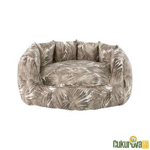 PET COMFORT BARCELONA KEDİ & KÖPEK YATAĞI KAHVERENGİ 75 x 65 CM