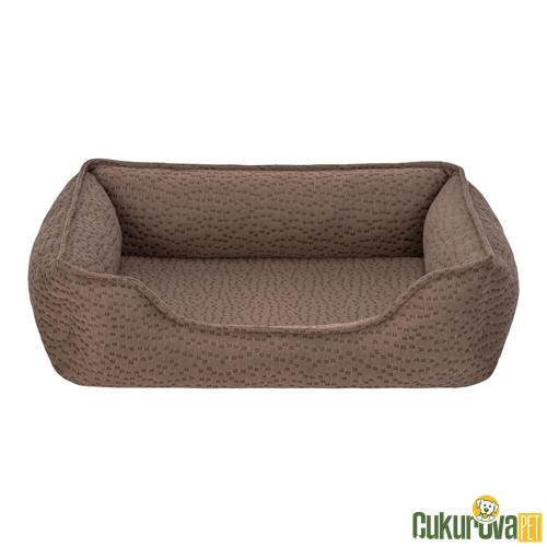PET COMFORT BRAVO KAHVERENGİ KEDİ & KÖPEK ORTOPEDİK YATAĞI S - 55 x 45 CM