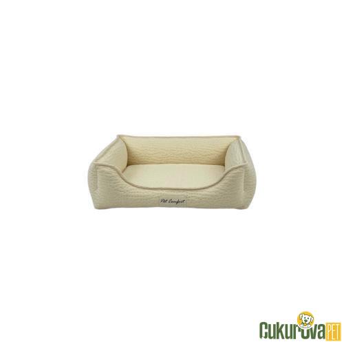 PET COMFORT BRAVO SIENA EKRU KEDİ & KÖPEK YATAĞI S - 45 x 55 CM