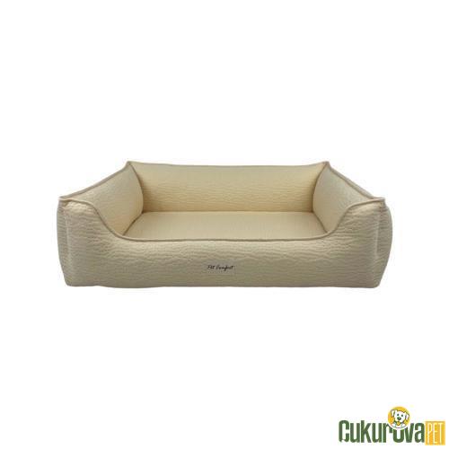 PET COMFORT BRAVO SIENA EKRU KEDİ & KÖPEK YATAĞI XL - 80 x 105 CM