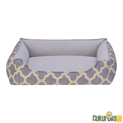 PET COMFORT DELTA KEDİ & KÖPEK YATAĞI GRİ S - 75 x 60 CM