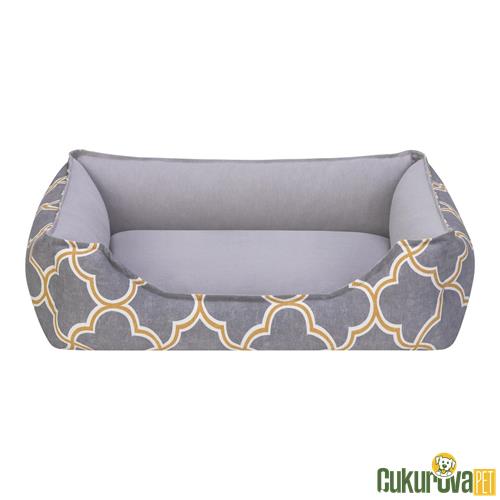 PET COMFORT DELTA KEDİ & KÖPEK YATAĞI GRİ - XS 55 x 45 CM
