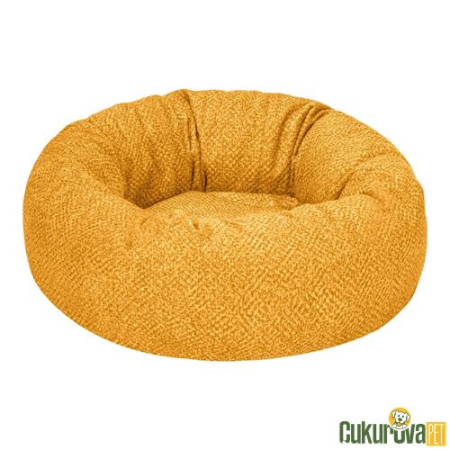 PET COMFORT HOTEL SARI KEDİ & KÖPEK YATAĞI S - 50 CM
