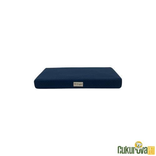 PET COMFORT LIMA MIRINDA LACİVERT KEDİ & KÖPEK YATAĞI S - 45 x 75 x 8 CM