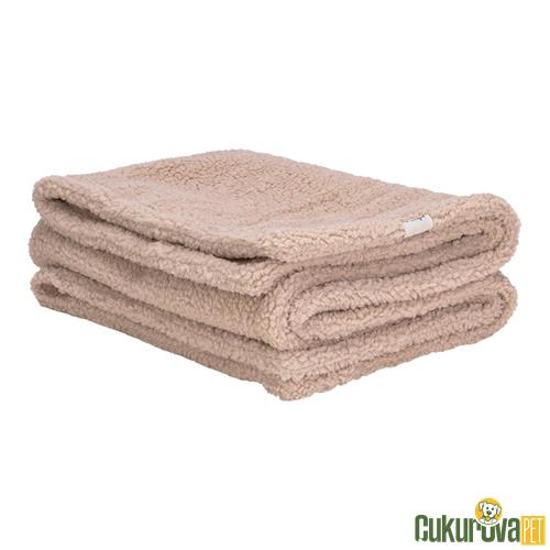 PET COMFORT LODIX BEJ KEDİ & KÖPEK BATTANİYESİ M - 100 x 70 CM