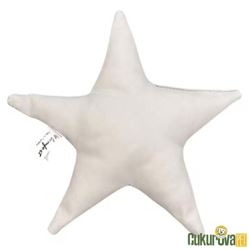 PET COMFORT YILDIZ SU GEÇİRMEZ KÖPEK OYUNCAĞI - AÇIK GRİ - 17 CM