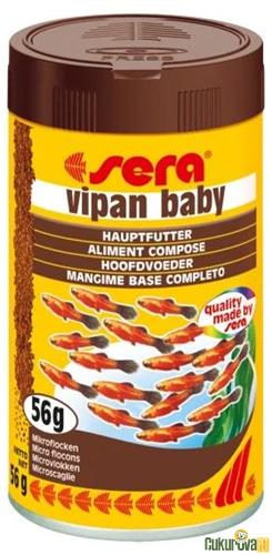 SERA BALIK YEM VIPAN BABY MİKRO PULLAR BÜYÜTME YEMİ 100 ML 