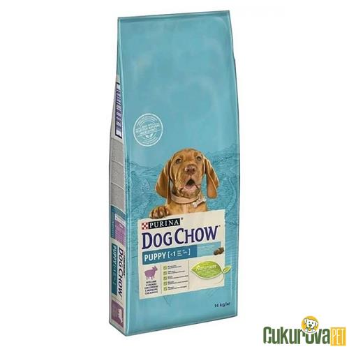 DOG CHOW PUPPY KUZU ETLİ YAVRU KÖPEK MAMASI 14 KG