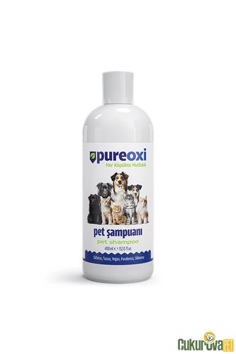 PUREOXI PET ŞAMPUANI PARLAK TÜYLER - 400 ML 