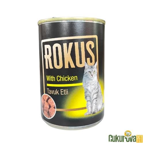 ROKUS TAVUKLU YETİŞKİN KEDİ KONSERVE 410 GR