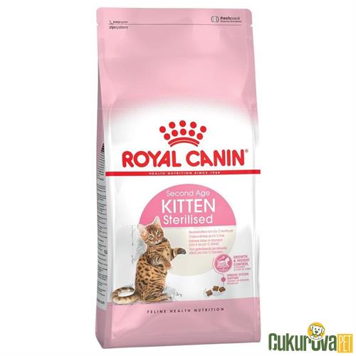 ROYAL CANIN KITTEN STERILISED KISIRLAŞTIRILMIŞ YAVRU KEDİ MAMASI 2 KG