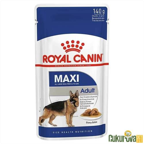 ROYAL CANIN MAXI ADULT KÖPEK POUCH YAŞ MAMASI - 140 GR