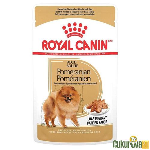 ROYAL CANIN POMERANIAN YETİŞKİN KÖPEK YAŞ MAMASI 85 GR