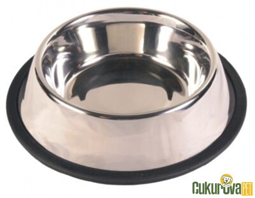 TRIXIE KÖPEK PASLANMAZ ÇELİK MAMA & SU KABI 1.8 L - 30 CM