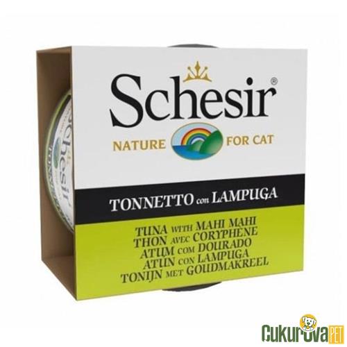 SCHESIR TON BALIĞI VE LAMBUKALI JÖLELİ KEDİ KONSERVESİ - 85 GR