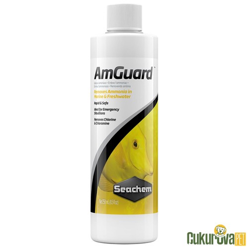SEACHEM AMGUARD 250 ML - AMONYAK GİDERİCİ 
