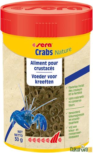 SERA KABUKLU YEM CRABS NATURE KABUKLU YEMİ 100 ML 