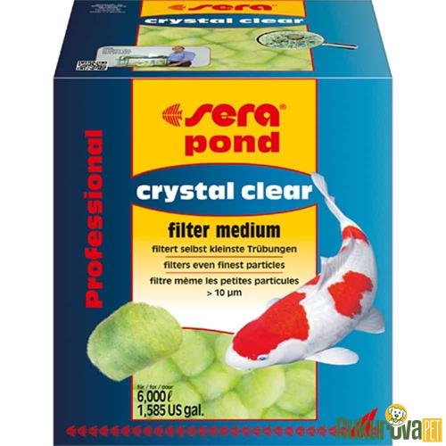 SERA AKVARYUM FİLTRE MALZEMESİ CRYSTAL CLEAR 130 ADET