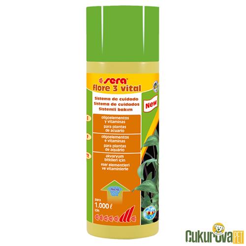 SERA FLORE 3 VITAL SIVI BİTKİ GÜBRESİ 250 ML