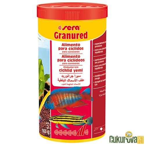 SERA BALIK YEM GRANURED ETOBURLAR İÇİN CİKLET YEMİ 1000 ML 