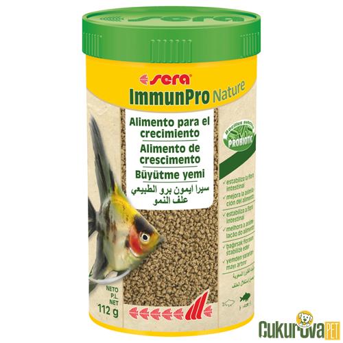 SERA BALIK YEM IMMUNPRO NATURE BÜYÜTME YEMİ 250 ML 