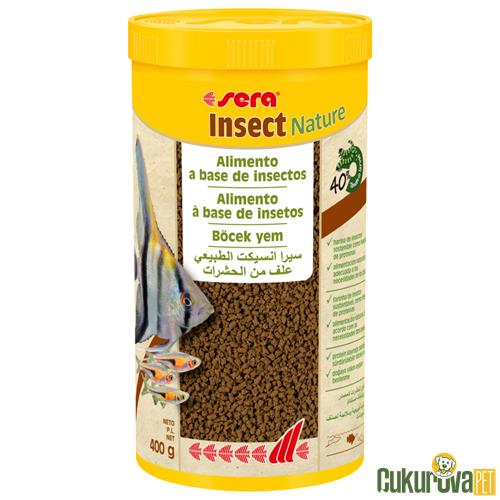 SERA BALIK YEM INSECT NATURE BÖCEK YEM GRANÜL 1000 ML 