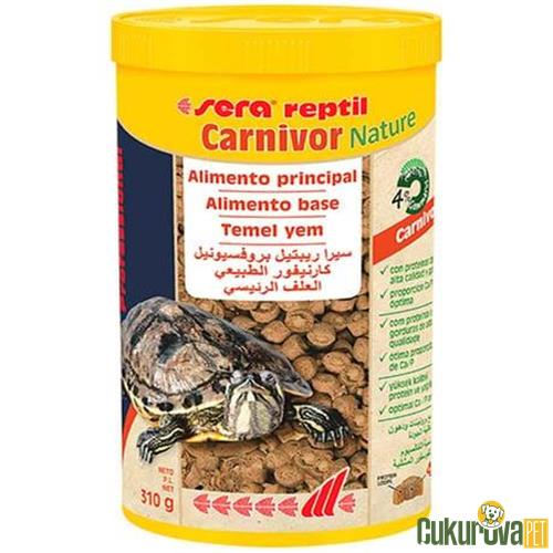 SERA REPTIL CARNIVOR NATURE SÜRÜNGEN YEMİ 1 L - 310 GR 