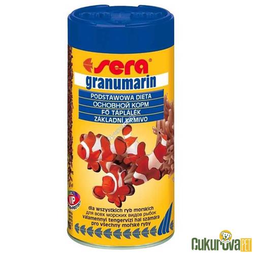 SERA BALIK YEM MARINE GRANULAT NATURE TEMEL YEM 100 ML 