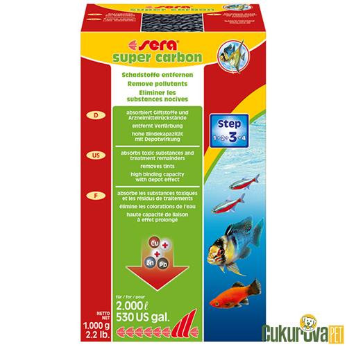 SERA SUPER CARBON AKTİF KARBON 1000 GR