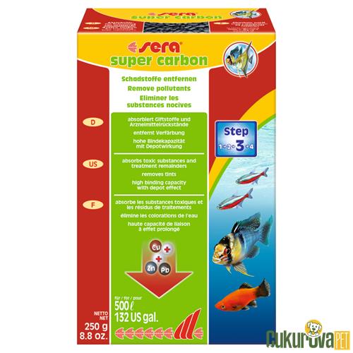 SERA SUPER CARBON AKTİF KARBON 250 GR