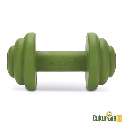BEEZTEES SUMO PLAY HALTRINO KAUÇUK KÖPEK OYUNCAĞI YEŞİL 13 x 7 x 7 CM