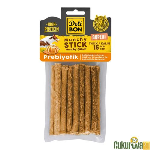 DELİBON SUPER MUNCHY ÇUBUK PREBIYOTIK KALIN 15 ADET 