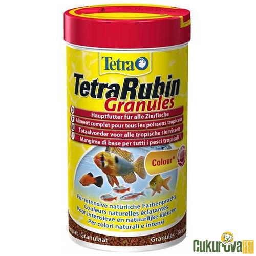 TETRA RUBIN GRANULES GRANÜL BALIK YEMİ 250 ML