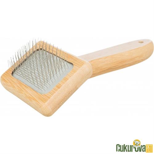 TRIXIE KEDİLER İÇİN BAMBU TARAMA FIRÇASI 9 x 15 CM