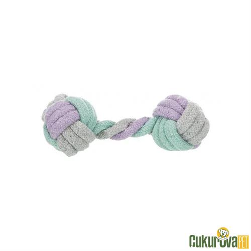 TRIXIE İKİ DÜĞÜMLÜ DİŞ İPİ YAVRU KÖPEK OYUNCAĞI 15 CM 