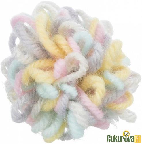 TRIXIE RENKLİ YÜN TOPU KEDİ OYUNCAĞI 5 CM