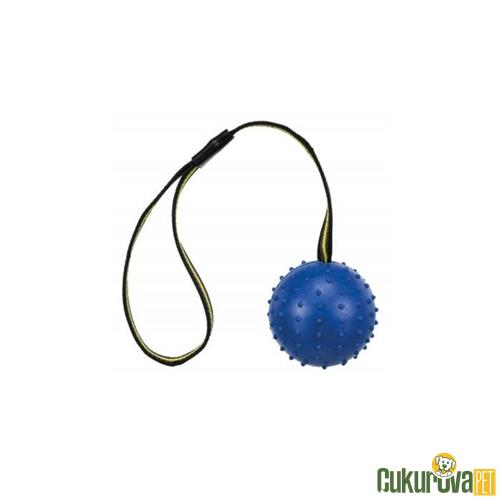 TRIXIE KAUÇUK İPLİ TOP KÖPEK OYUNCAĞI 6 x 35 CM - KARIŞIK RENKLİ 
