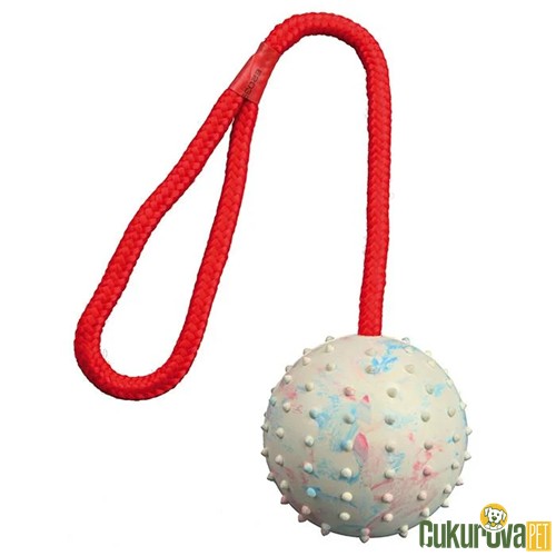 TRIXIE KÖPEK İPLİ TOP OYUNCAĞI 6 CM - 30 CM