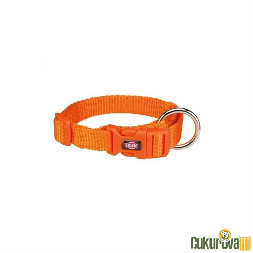 TRIXIE KİLİTLİ KÖPEK BOYUN TASMASI 25 MM x 65 CM - L / XL - TURUNCU 