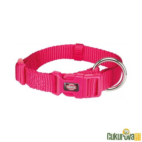 TRIXIE KİLİTLİ KÖPEK BOYUN TASMASI 25 MM x 65 CM L - XL FUŞYA