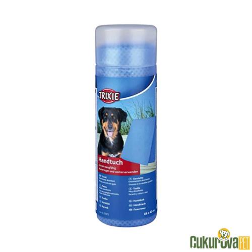 TRIXIE KEDİ VE KÖPEK HAVLUSU 66 x 43 CM - MAVİ