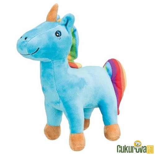 Trixie Peluş Unicorn Köpek Oyuncağı Karışık Renkli - 25 Cm