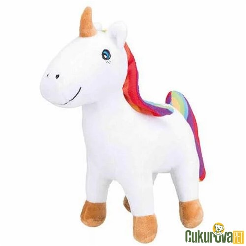 Trixie Peluş Unicorn Köpek Oyuncağı Karışık Renkli - 25 Cm