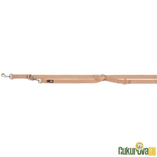 TRIXIE PREMIUM KÖPEK GEZDİRME KAYIŞI 2 M - 15 MM - KARAMEL